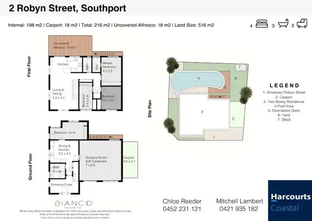 Floorplan of Homely house listing, 2 Robyn Street, Southport QLD 4215
