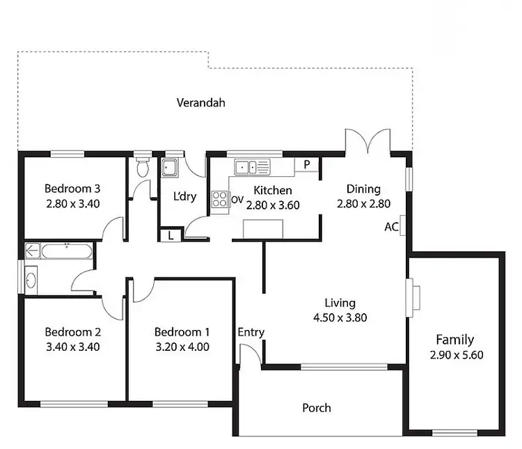 Floorplan of Homely house listing, 26 Annette Road, Hillbank SA 5112