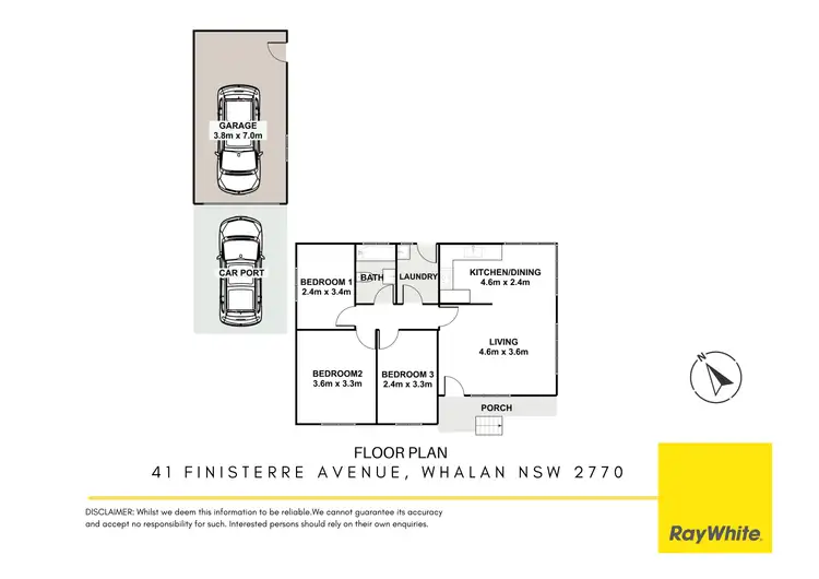 Floorplan of Homely house listing, 41 Finisterre Avenue, Whalan NSW 2770
