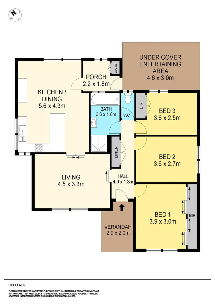 Floorplan of Homely house listing, 7039 Midland Hwy, Scotsburn VIC 3352