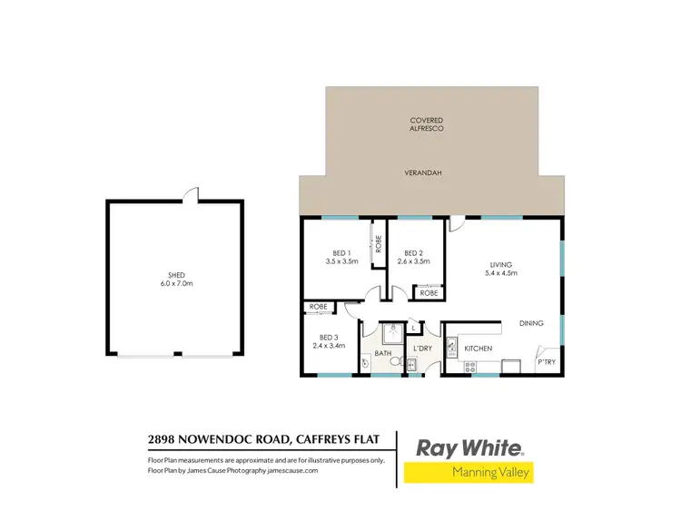 Floorplan of Homely rural property listing, 2898 Nowendoc Road, Caffreys Flat NSW 2424