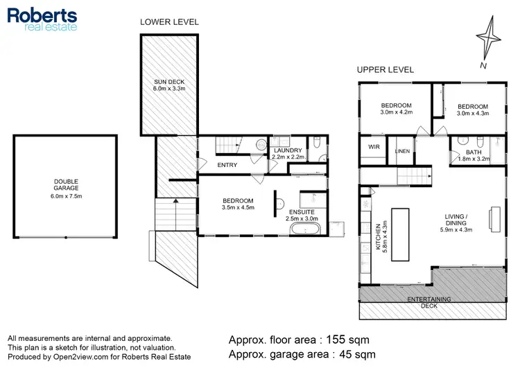 Floorplan of Homely house listing, 79 Hazards View Drive, Coles Bay TAS 7215