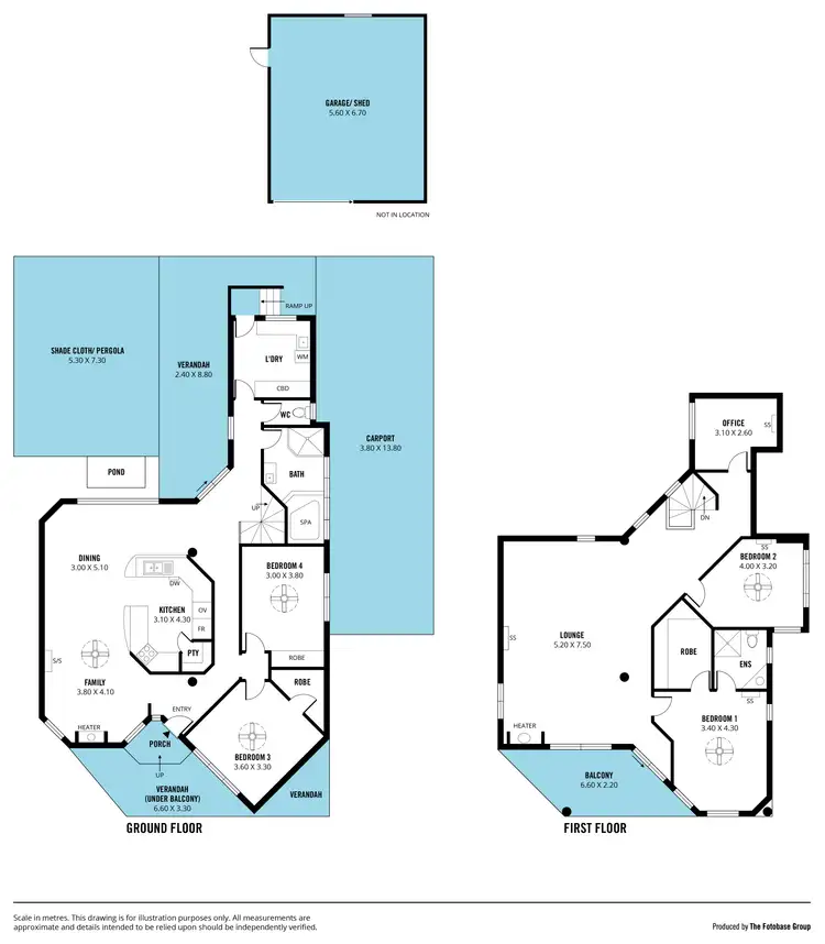 Floorplan of Homely house listing, 6 Kooraweera Street, Hallett Cove SA 5158