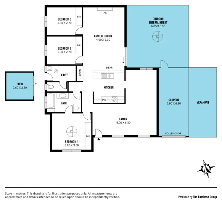 Floorplan of Homely house listing, 21 Edward Beck Drive, Sheidow Park SA 5158