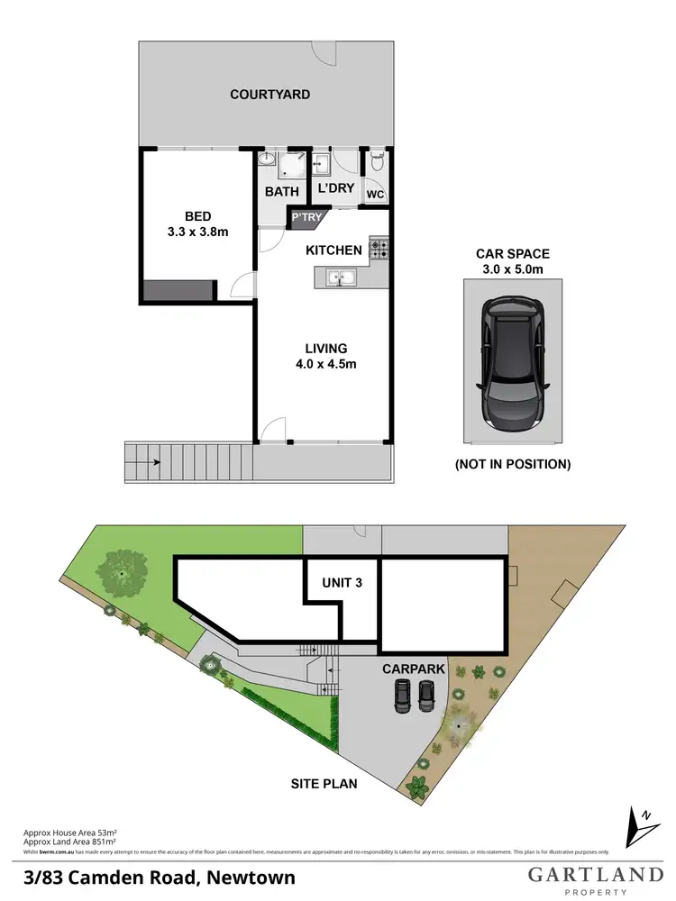 Floorplan of Homely house listing, 3/83 Camden Road, Newtown VIC 3220
