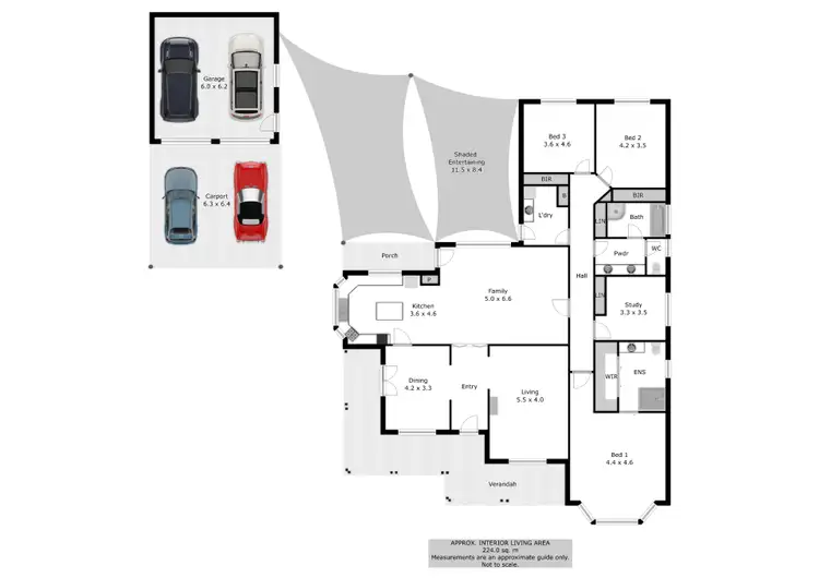 Floorplan of Homely house listing, 2 Francis Court, Wodonga VIC 3690