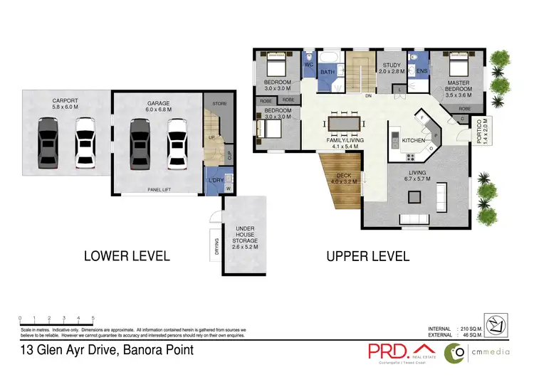 Floorplan of Homely house listing, 13 Glen Ayr Drive, Banora Point NSW 2486