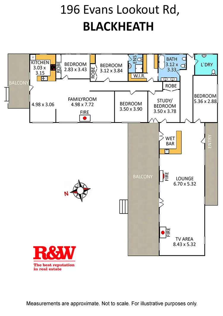 Floorplan of Homely house listing, 196 Evans Lookout Road, Blackheath NSW 2785