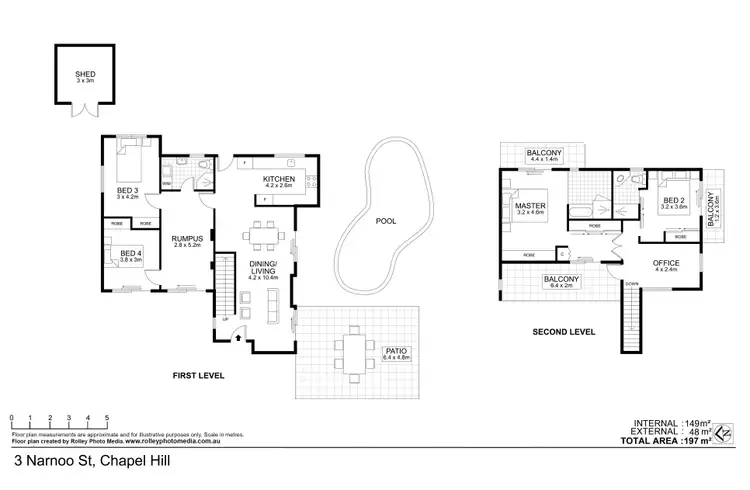 Floorplan of Homely house listing, 3 Narnoo Street, Chapel Hill QLD 4069