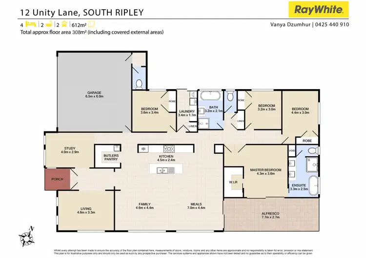 Floorplan of Homely house listing, 12 Unity Lane, South Ripley QLD 4306