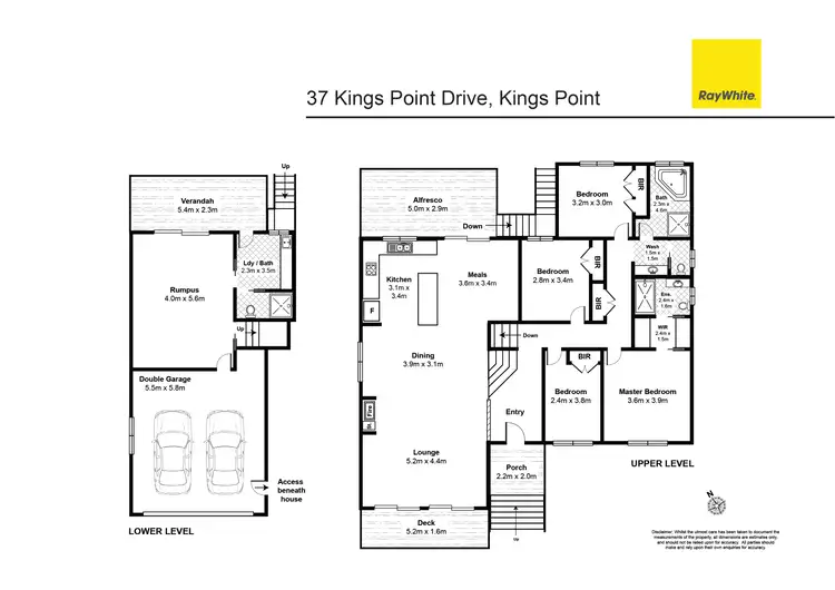Floorplan of Homely house listing, 37 Kings Point Drive, Kings Point NSW 2539