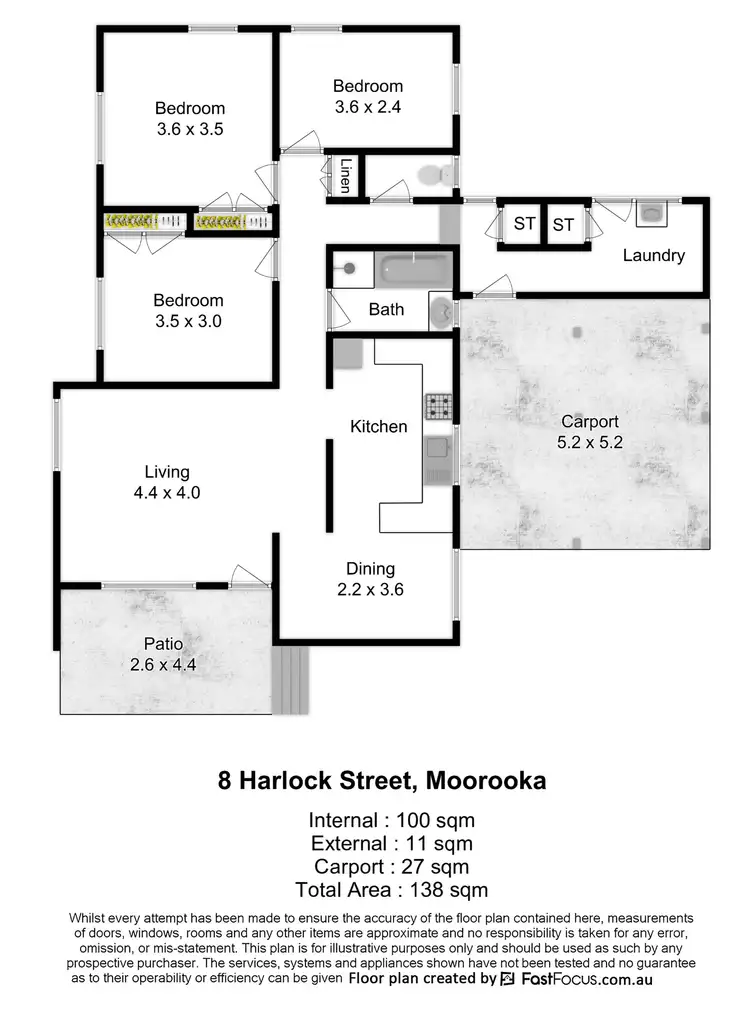 Floorplan of Homely house listing, 8 Harlock Street, Moorooka QLD 4105