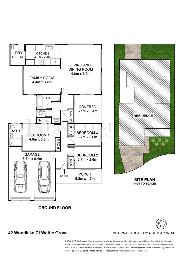 Floorplan of Homely house listing, 42 Woodlake Court, Wattle Grove NSW 2173