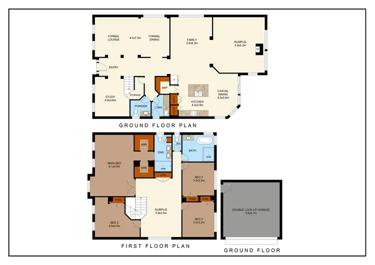 Floorplan of Homely house listing, 28 Anjou Circuit, Cecil Hills NSW 2171