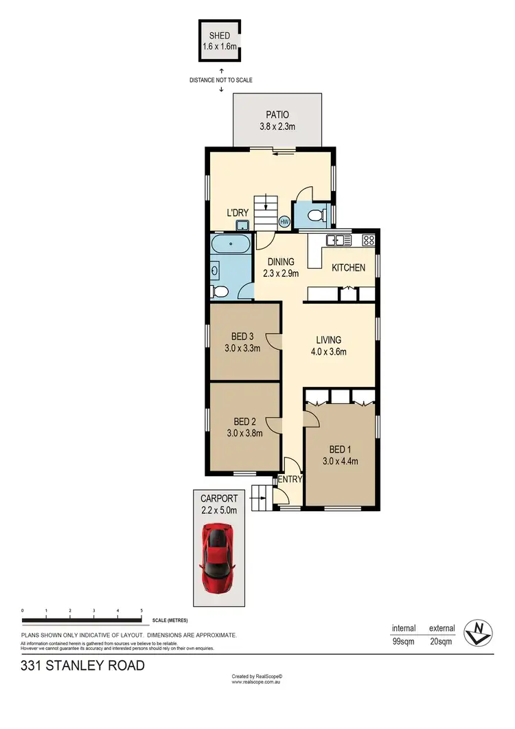 Floorplan of Homely house listing, 331 Stanley Road, Carina QLD 4152