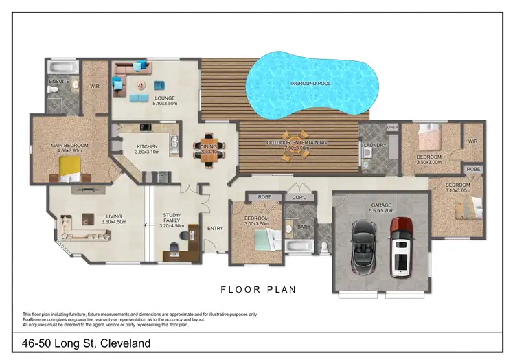 Floorplan of Homely house listing, 46-50 Long Street, Cleveland QLD 4163