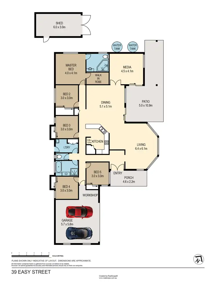 Floorplan of Homely house listing, 39 Easy Street, Loganholme QLD 4129