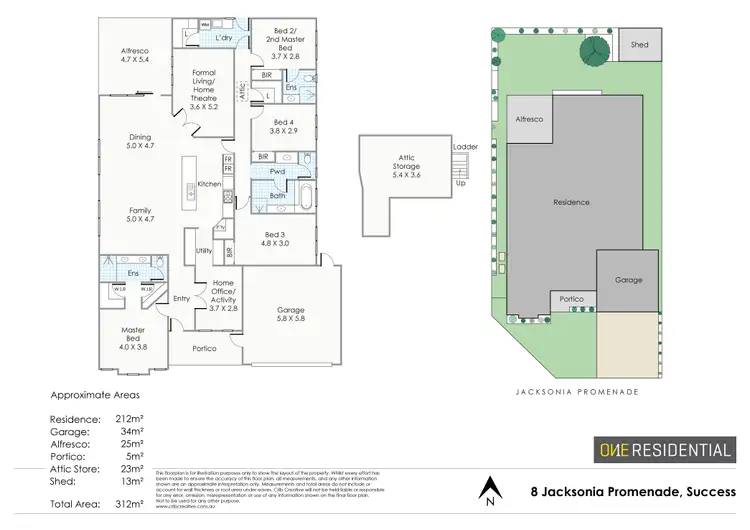 Floorplan of Homely house listing, 8 Jacksonia Promenade, Success WA 6164