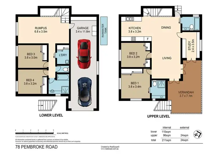 Floorplan of Homely house listing, 78 Pembroke Road, Coorparoo QLD 4151