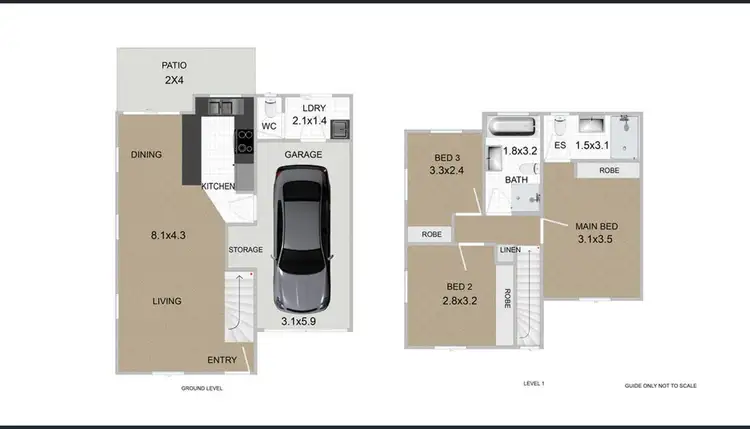 Floorplan of Homely townhouse listing, 32/40-56 Gledson Street, North Booval QLD 4304