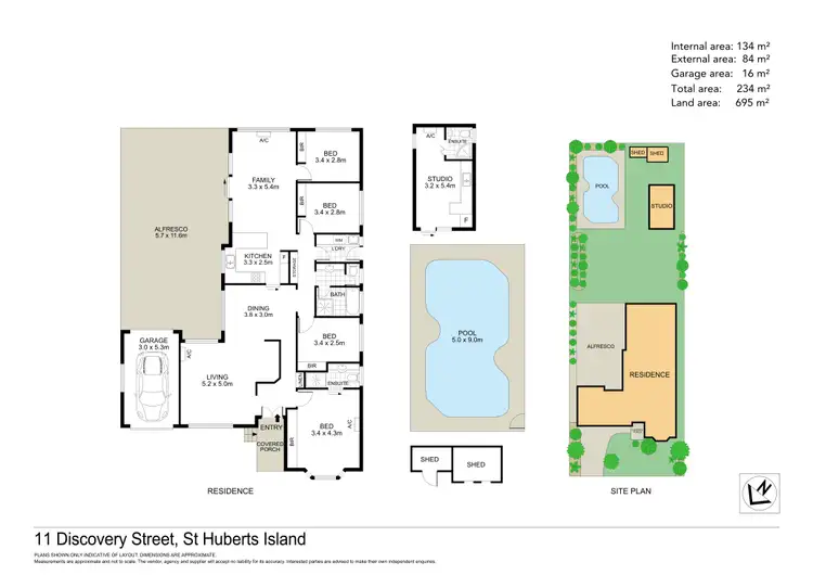 Floorplan of Homely house listing, 11 Discovery Street, St Huberts Island NSW 2257