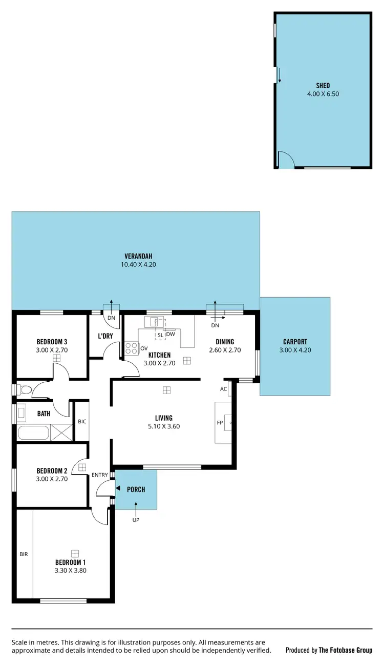 Floorplan of Homely house listing, 13 Aldam Road, Port Noarlunga South SA 5167
