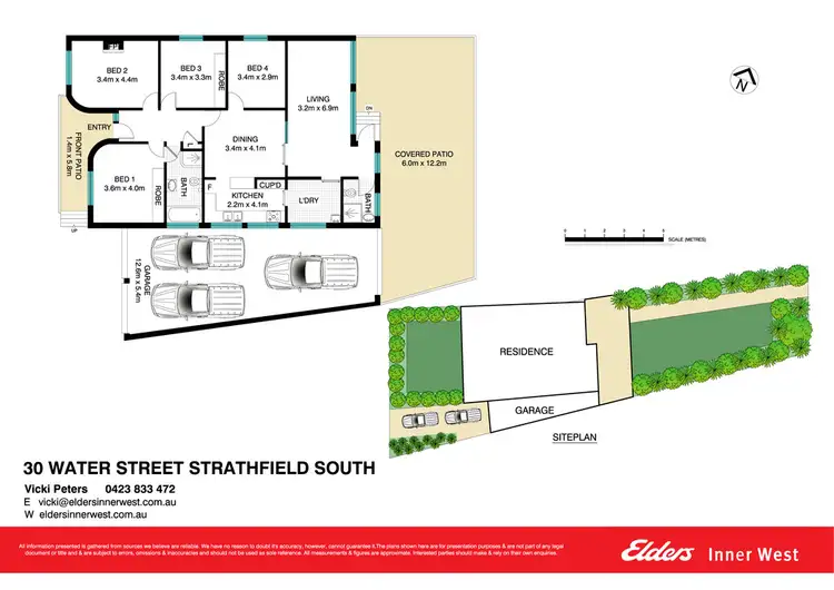 Floorplan of Homely house listing, 30 Water Street, Strathfield South NSW 2136