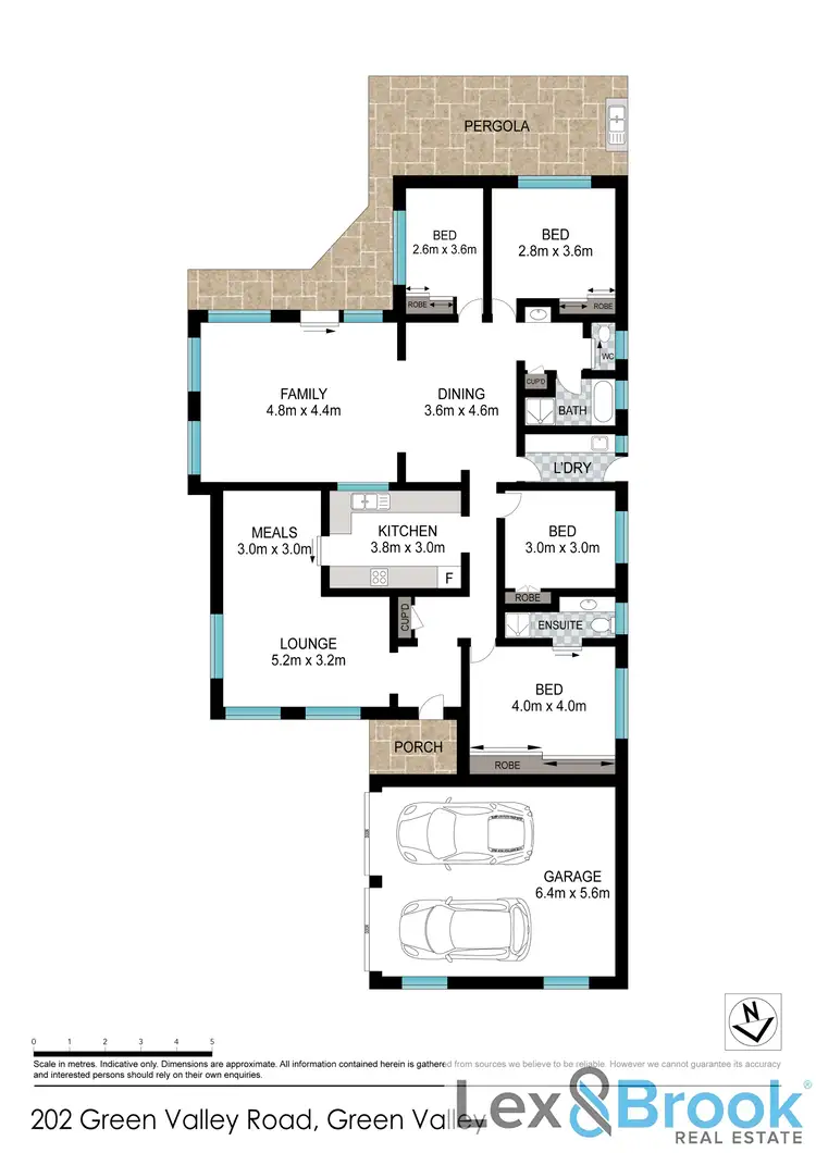 Floorplan of Homely house listing, 202 Green Valley Rd, Green Valley NSW 2168