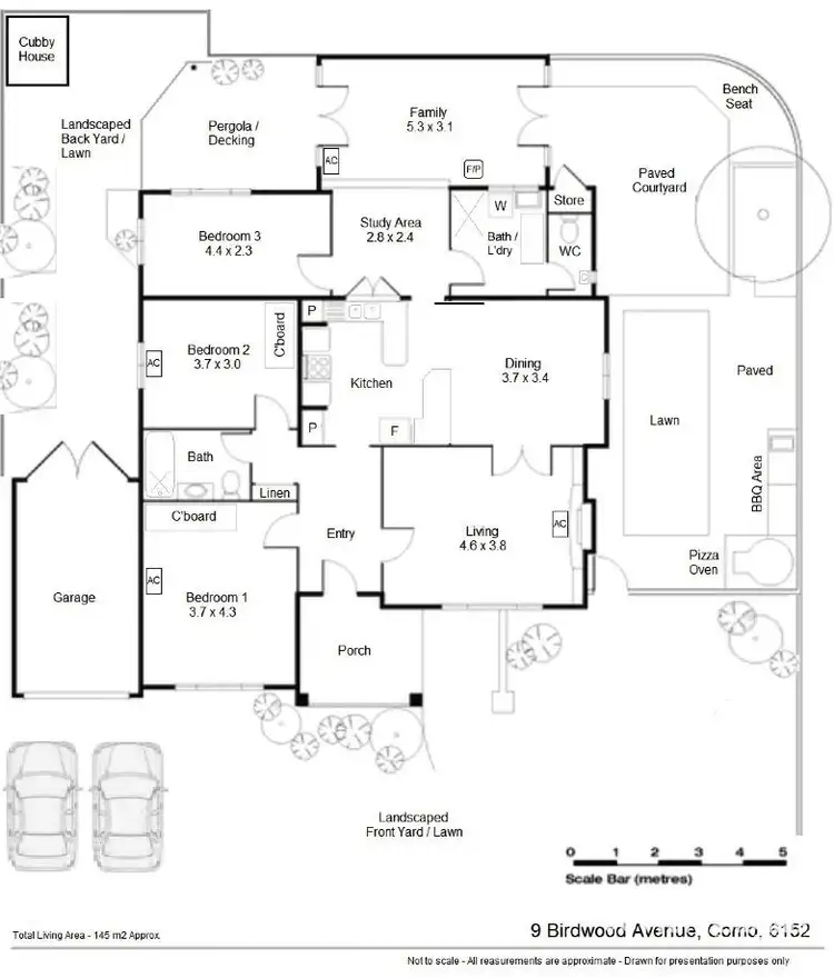 Floorplan of Homely house listing, 9 Birdwood Avenue, Como WA 6152