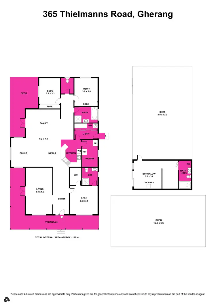 Floorplan of Homely house listing, 365 Thielemanns Road, Gherang VIC 3240