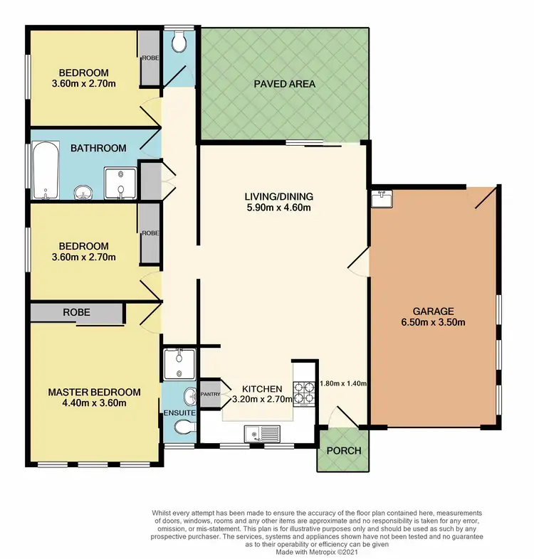 Floorplan of Homely house listing, 6 Reo Street, Largs NSW 2320