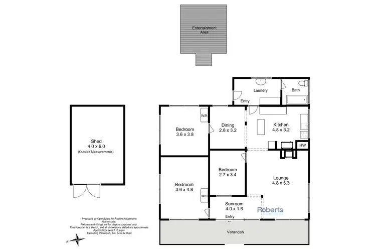Floorplan of Homely rural property listing, 69 South Nietta Road, Nietta TAS 7315