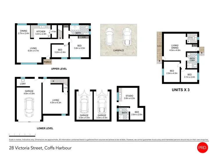 Floorplan of Homely block of units listing, 28 Victoria Street, Coffs Harbour NSW 2450