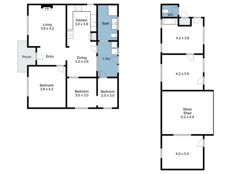 Floorplan of Homely house listing, 9 Branjee Road, Euroa VIC 3666