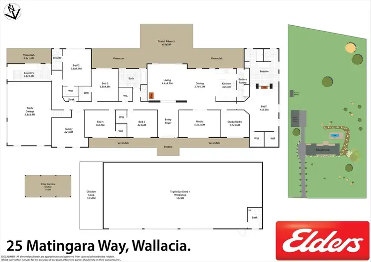 Floorplan of Homely house listing, 25 Matingara Way, Wallacia NSW 2745