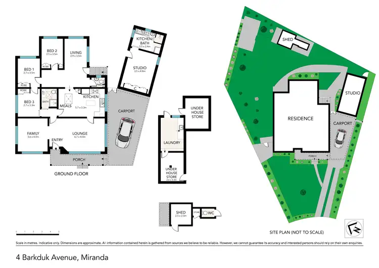 Floorplan of Homely house listing, 4 Barkduk Avenue, Miranda NSW 2228