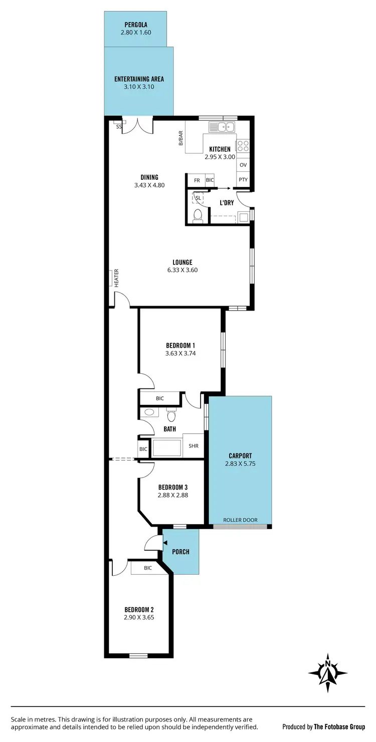 Floorplan of Homely house listing, 4b Lewis Street, Brighton SA 5048