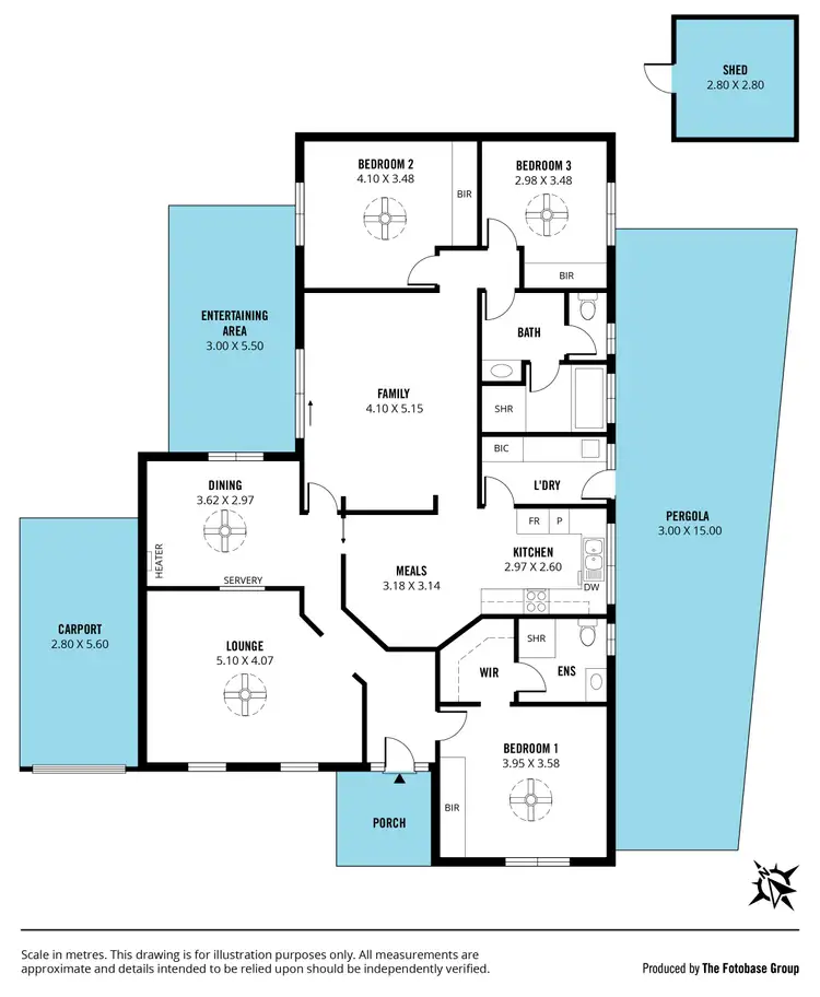 Floorplan of Homely house listing, 9 Gorton Court, Trott Park SA 5158