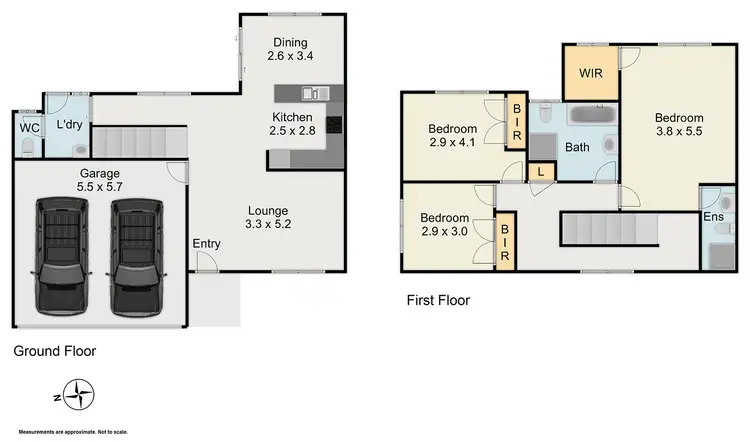 Floorplan of Homely townhouse listing, 19/25 Abraham Street, Rooty Hill NSW 2766