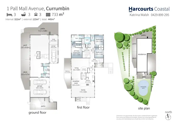 Floorplan of Homely house listing, 1 Pall Mall Avenue, Currumbin QLD 4223