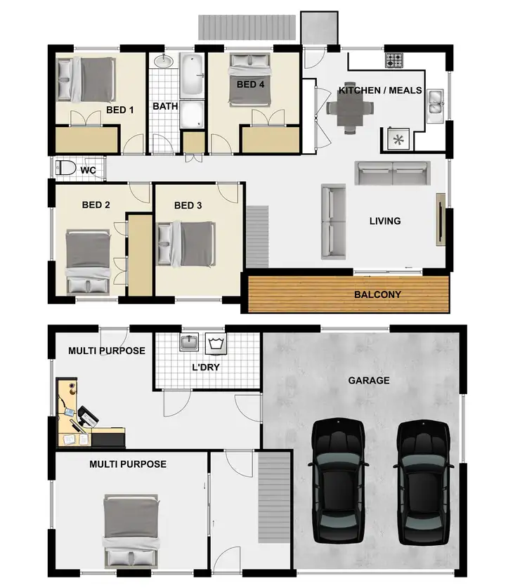 Floorplan of Homely house listing, 16 Oak Street, Bundamba QLD 4304