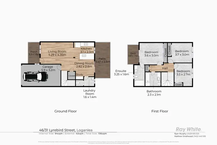 Floorplan of Homely house listing, 46/31 Lyrebird Street, Loganlea QLD 4131
