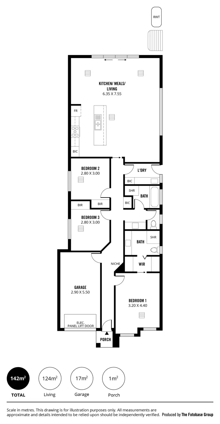Floorplan of Homely house listing, 26A Railway Terrace, Warradale SA 5046