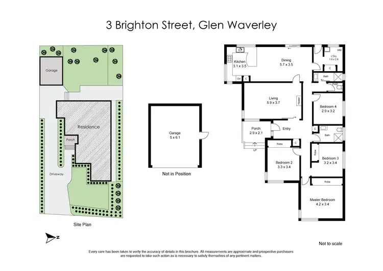 Floorplan of Homely house listing, 3 Brighton Street, Glen Waverley VIC 3150