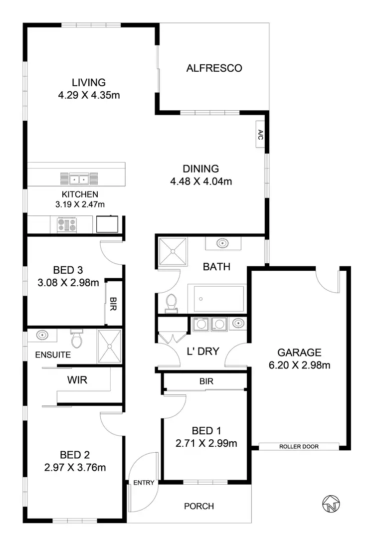 Floorplan of Homely house listing, 123 Lakeside Drive, Andrews Farm SA 5114