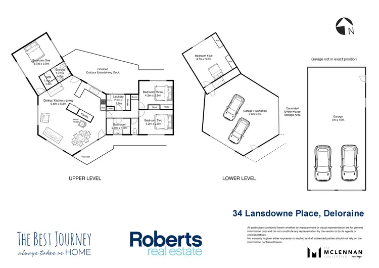 Floorplan of Homely house listing, 34 Lansdowne Place, Deloraine TAS 7304