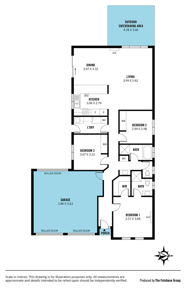 Floorplan of Homely house listing, 5 Yarr Crescent, Seaford Meadows SA 5169