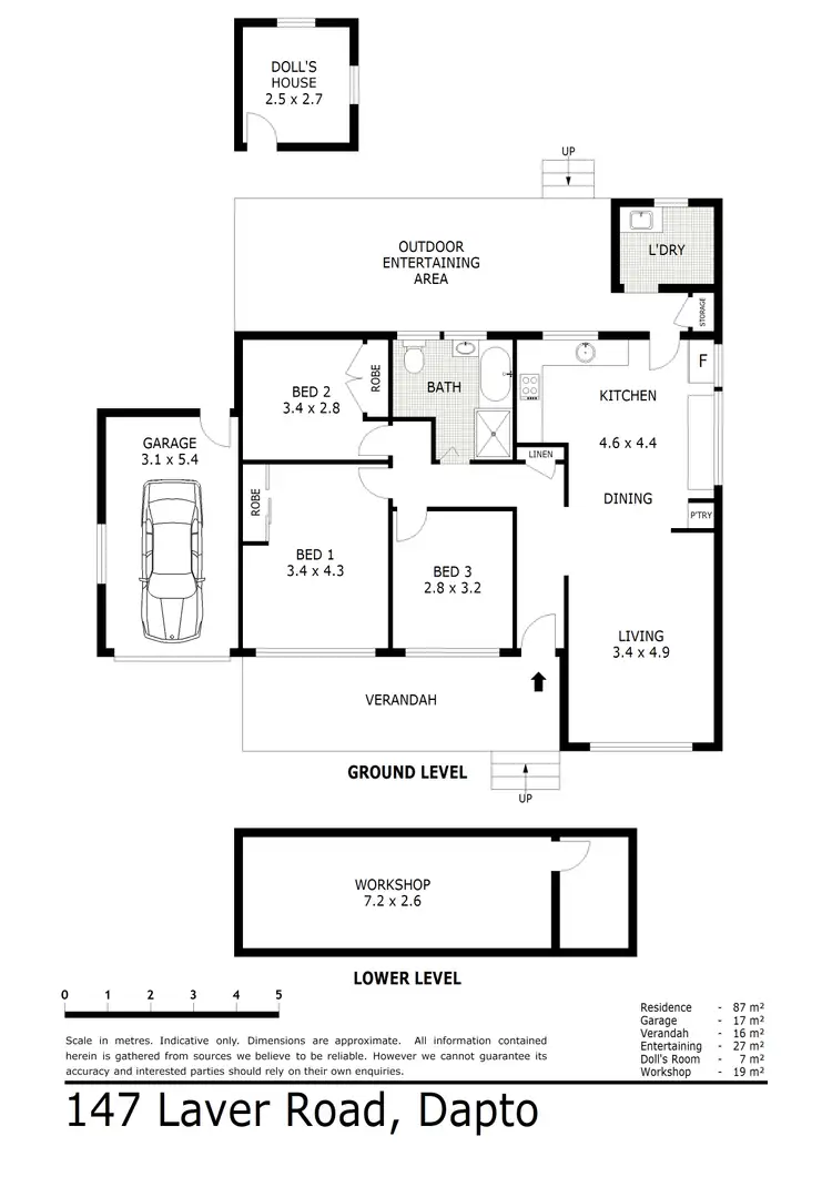 Floorplan of Homely house listing, 147 Laver Road, Dapto NSW 2530