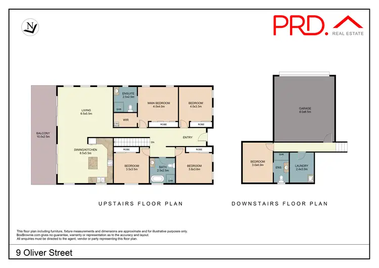 Floorplan of Homely house listing, 9 Oliver Street, Tamworth NSW 2340