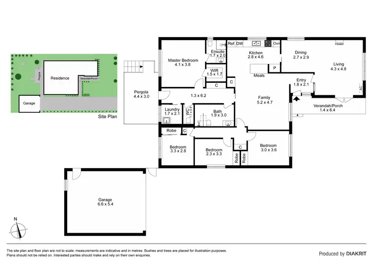 Floorplan of Homely house listing, 50 Winmalee Drive, Glen Waverley VIC 3150